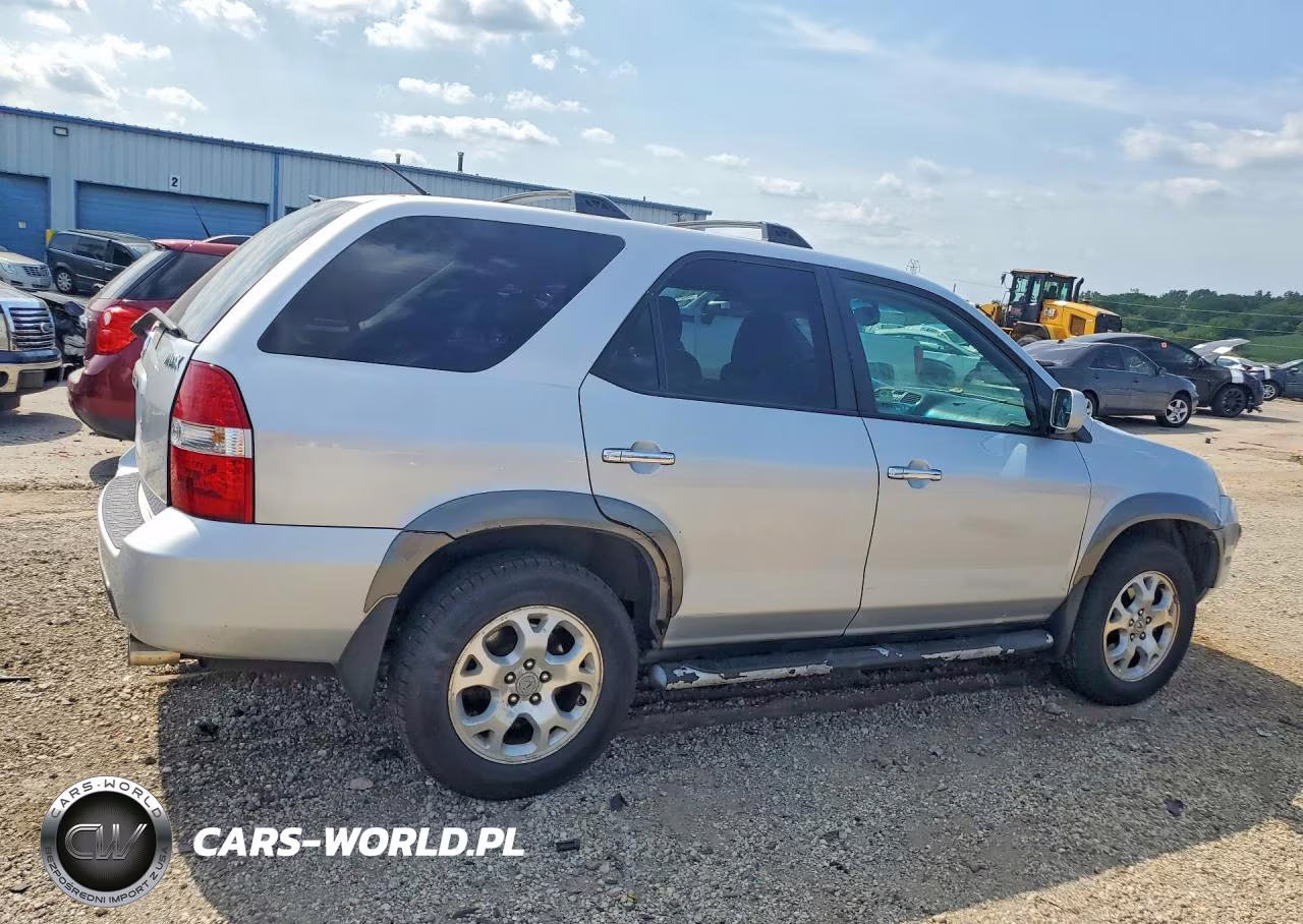 2002 Acura Mdx Touring VIN:2HNYD18892H510945 - 3