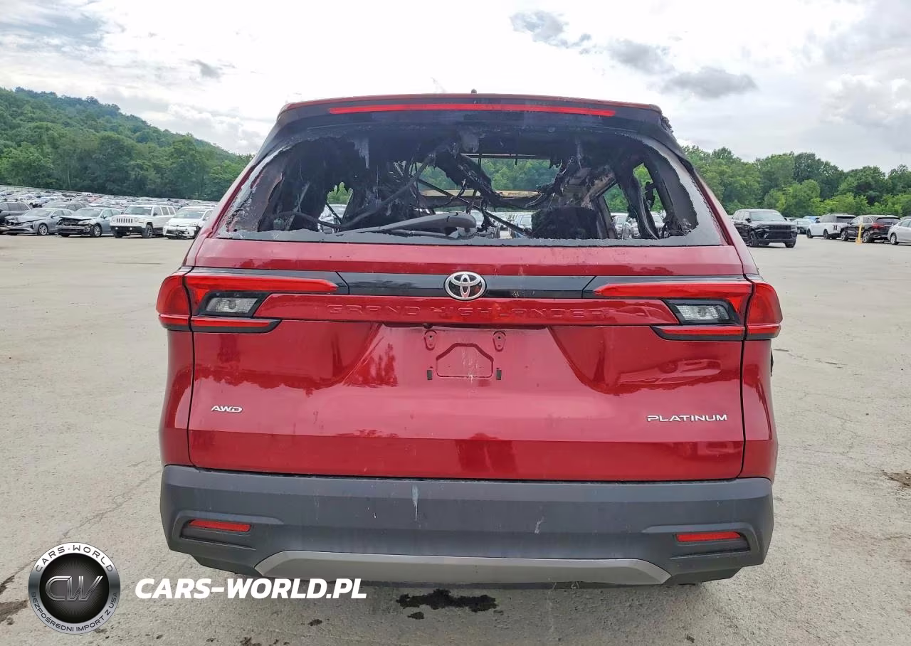 2024 Toyota Grand Highlander Platinum VIN:5TDAAAB57RS046998 - 6