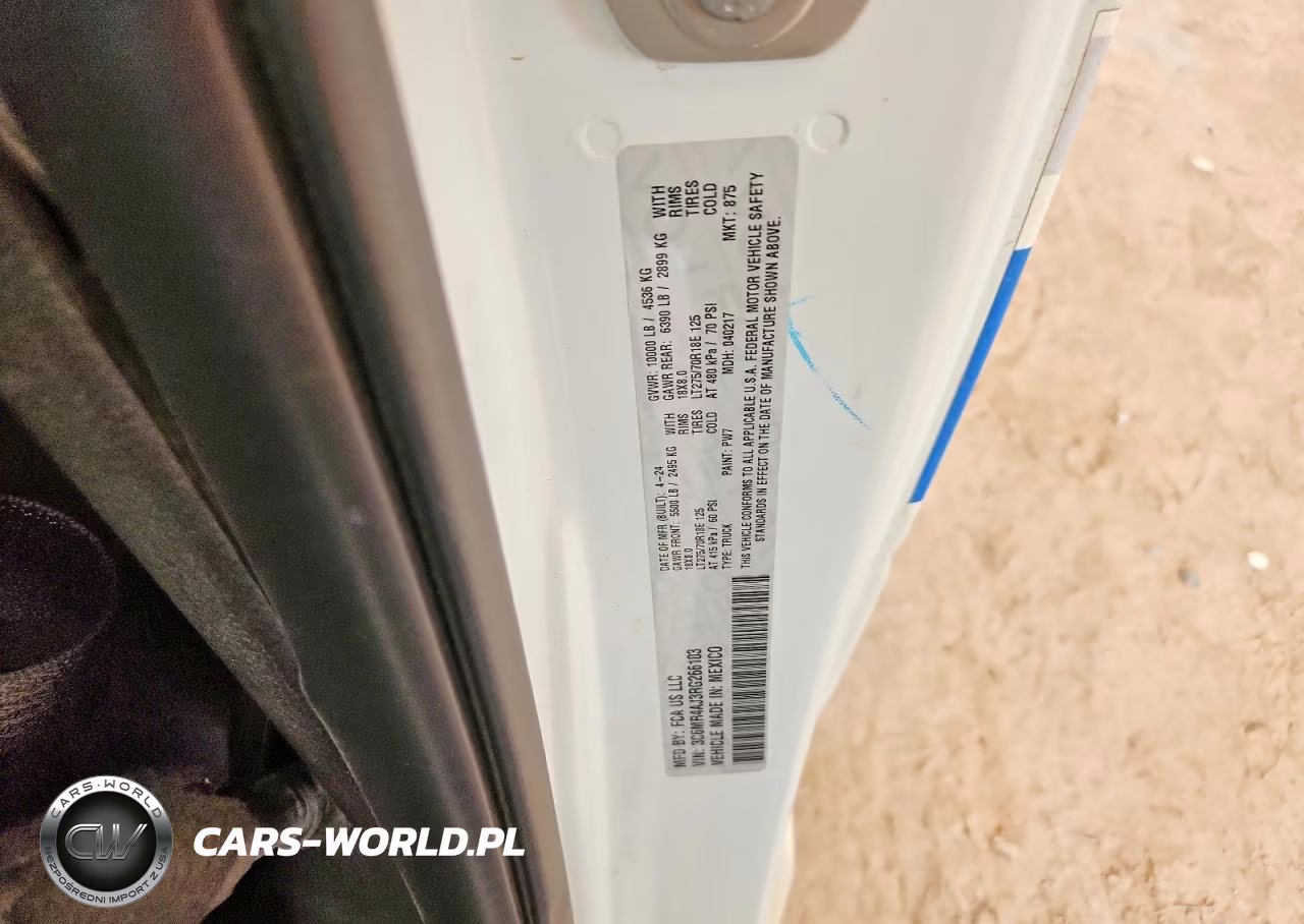 2024 Ram 2500 Tradesman VIN:3C6MR4AJ3RG266103 - 12