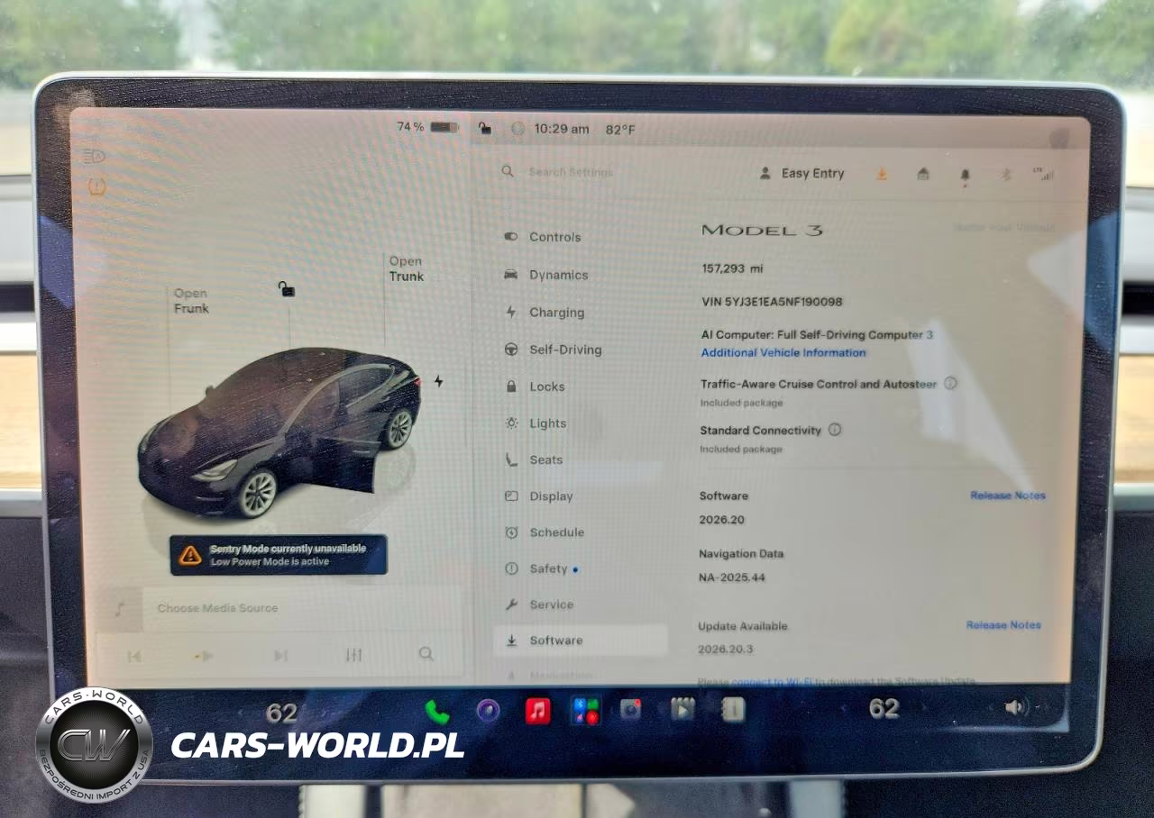 2022 Tesla Model 3 VIN:5YJ3E1EA5NF190098 - 9