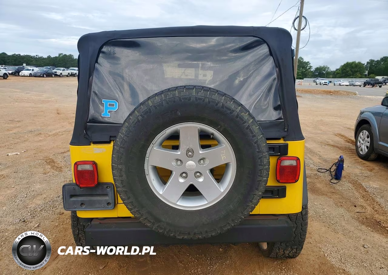 2006 Jeep Wrangler X VIN:1J4FA39S76P741771 - 6