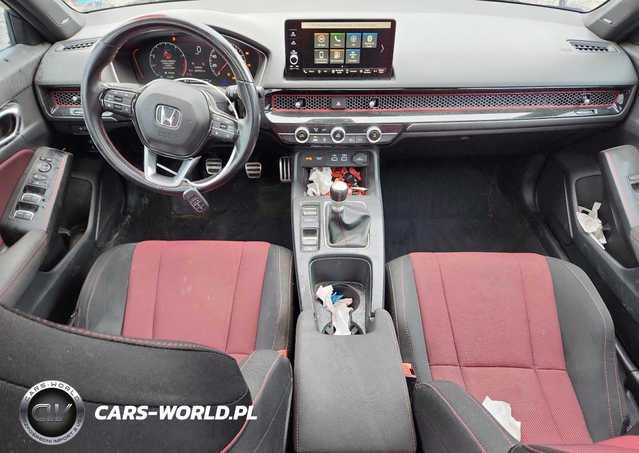2022 Honda Civic Si VIN:2HGFE1E57NH476966 - 8
