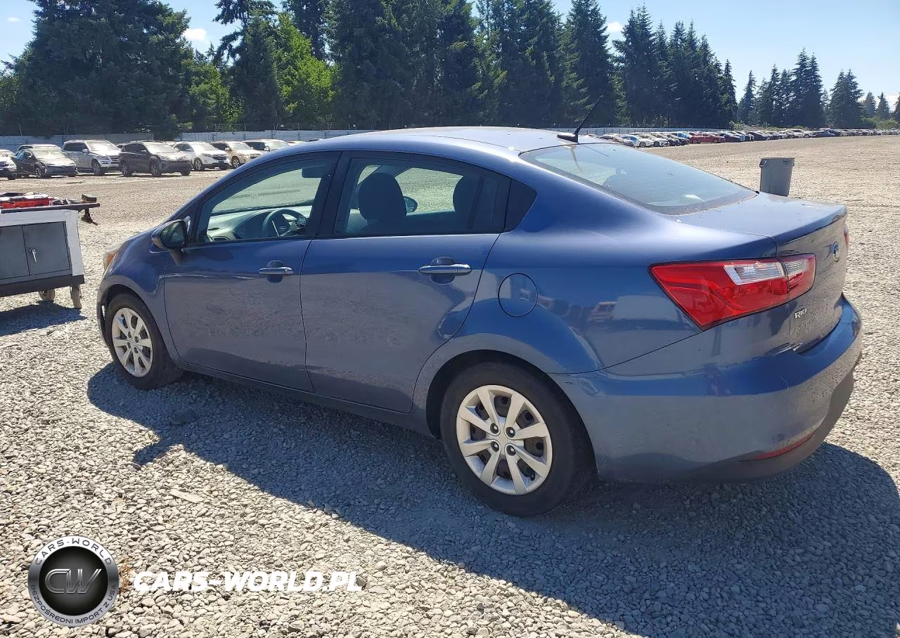 2016 Kia Rio Lx VIN:KNADM4A3XG6539395 - 2