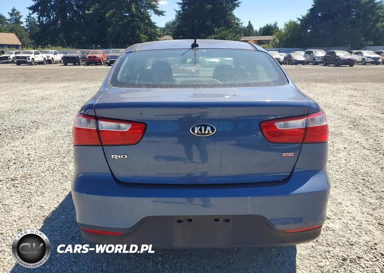 2016 Kia Rio Lx VIN:KNADM4A3XG6539395 - 6