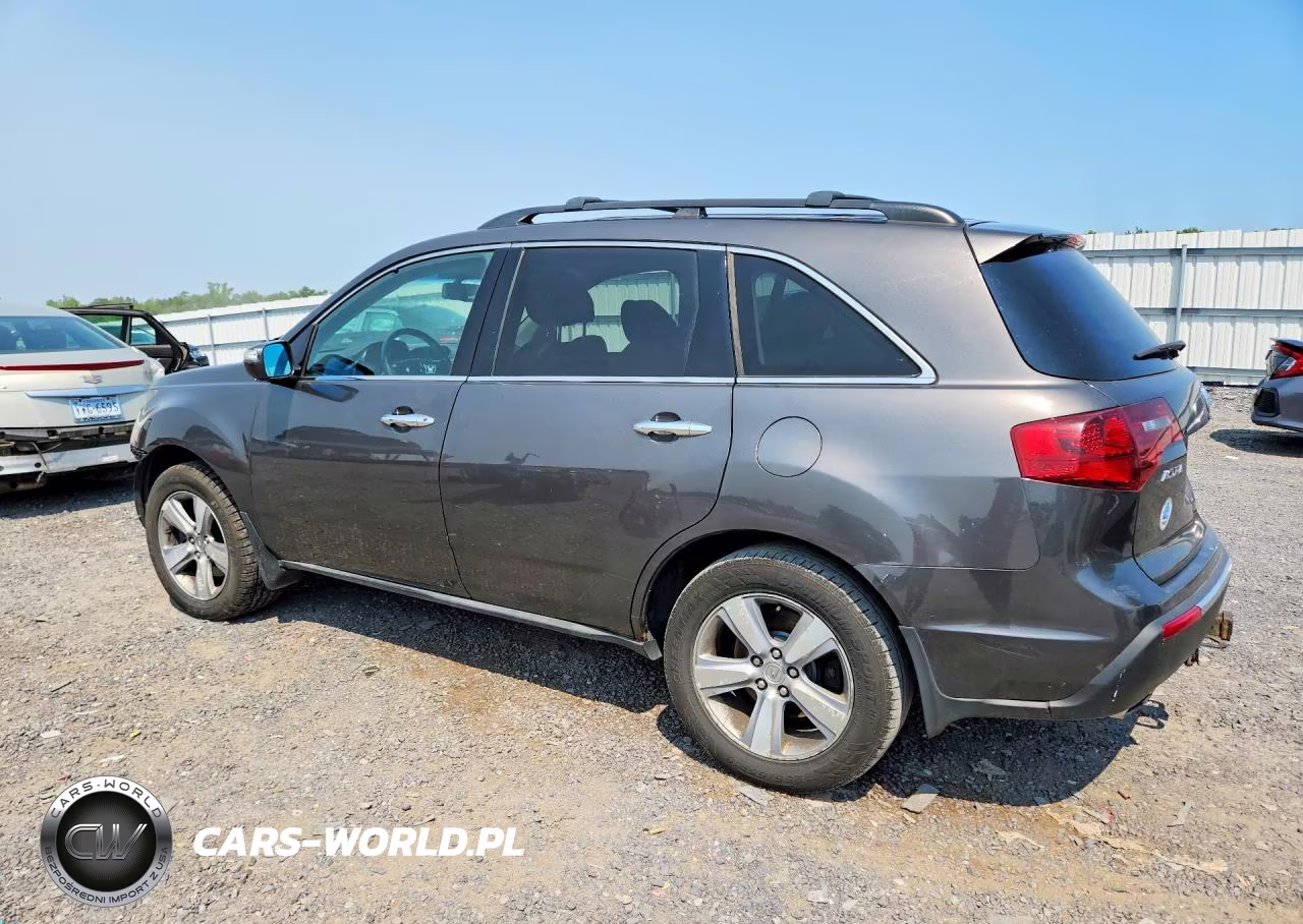 2012 Acura Mdx VIN:2HNYD2H29CH527893 - 2