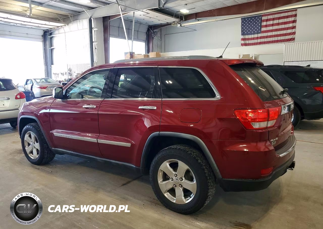 2012 Jeep Grand Cherokee Overland VIN:1C4RJFCG3CC133404 - 2
