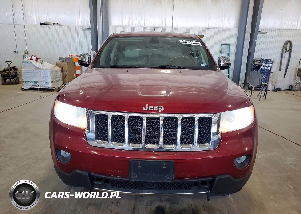 2012 Jeep Grand Cherokee Overland VIN:1C4RJFCG3CC133404 - 5