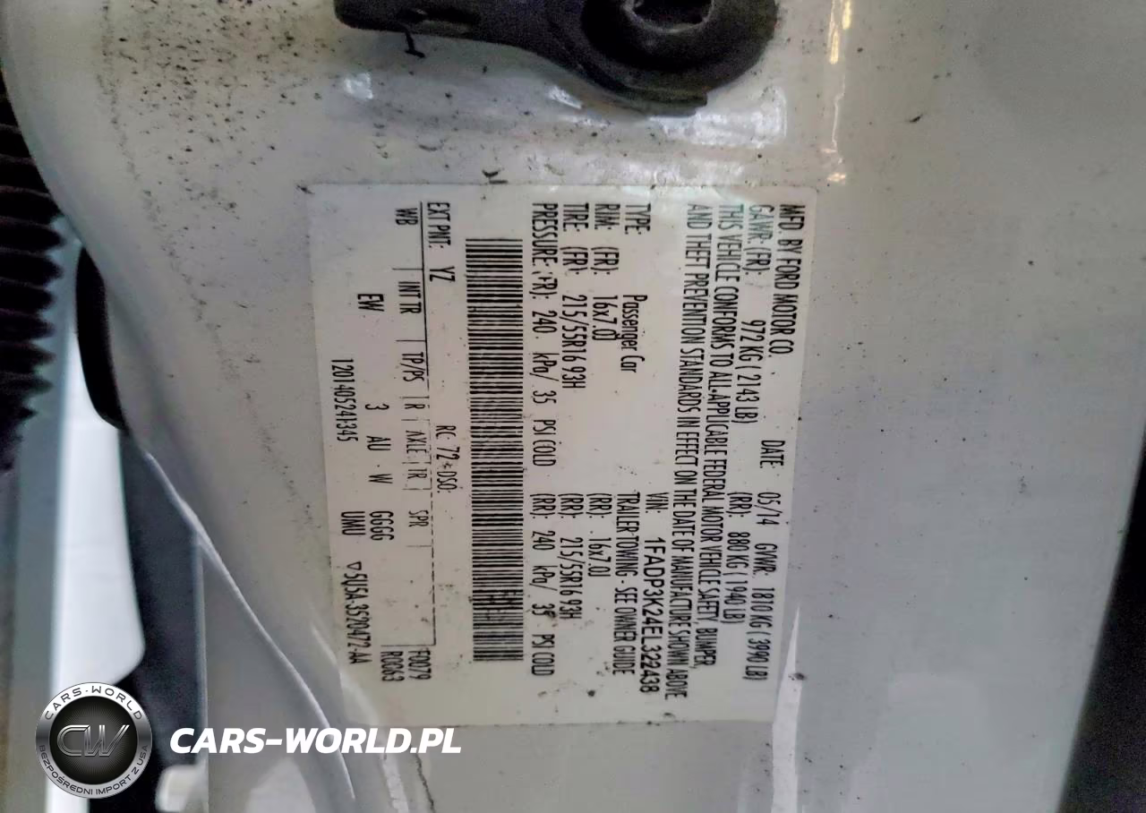 2014 Ford Focus Se VIN:1FADP3K24EL322438 - 12