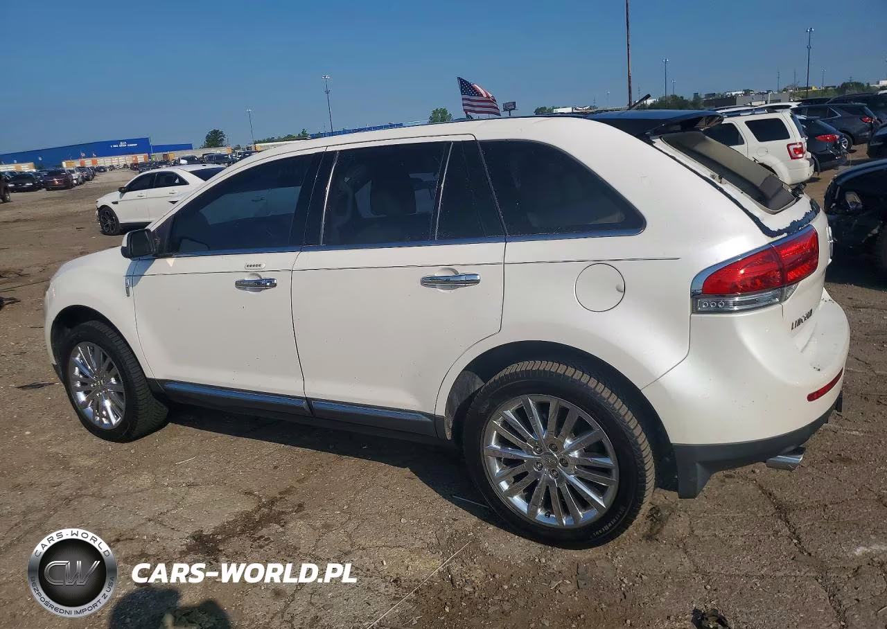 2011 Lincoln Mkx VIN:2LMDJ8JK0BBJ30388 - 2
