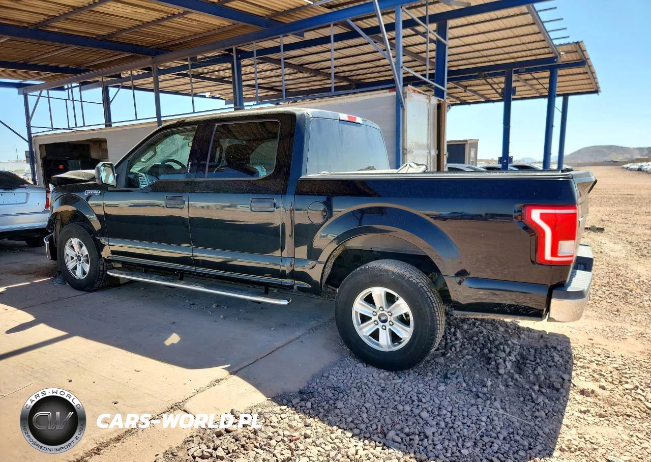 2016 Ford F150 Supercrew VIN:1FTEW1CF5GKE05182 - 2