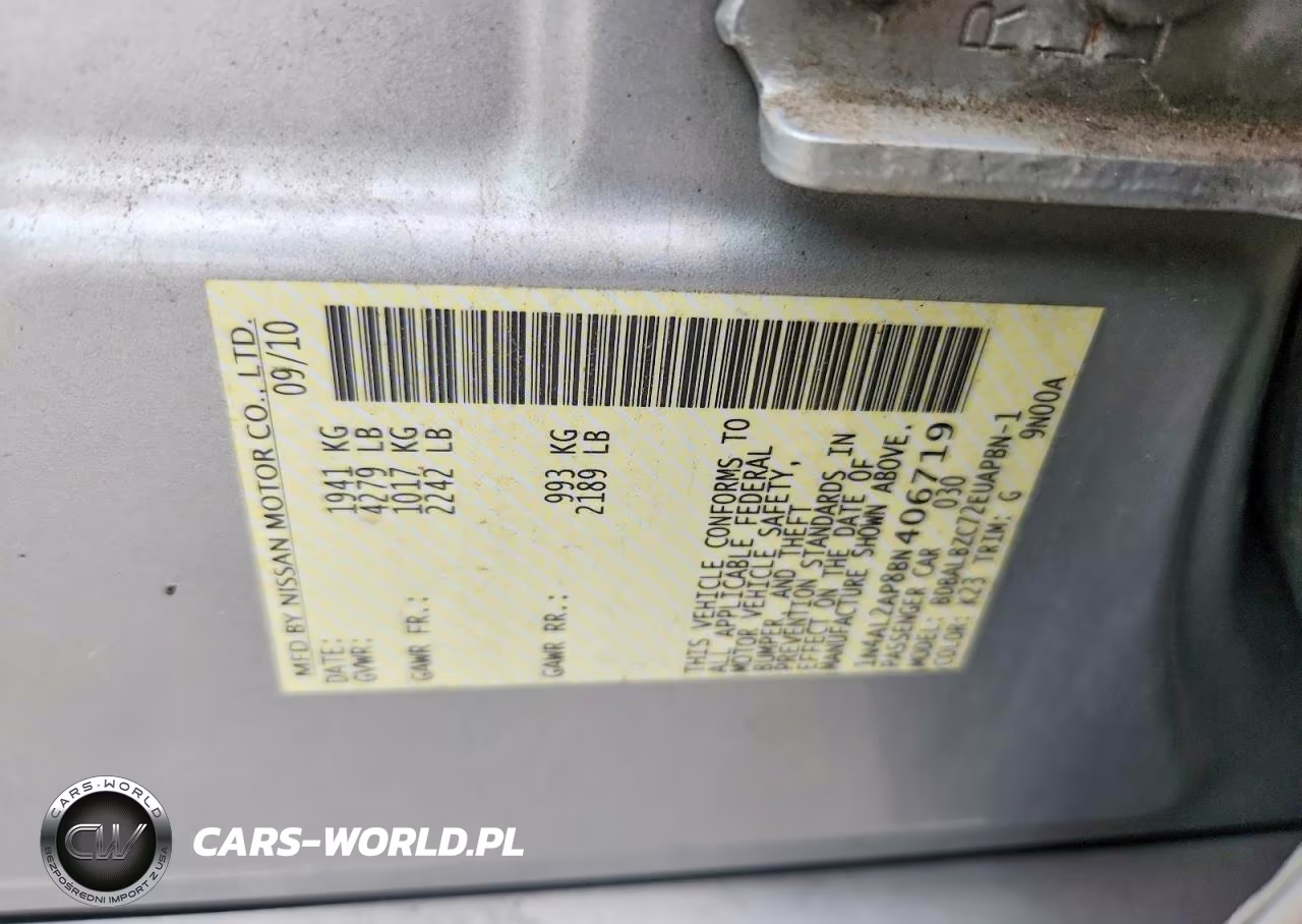 2011 Nissan Altima Base-S VIN:1N4AL2AP8BN406719 - 12