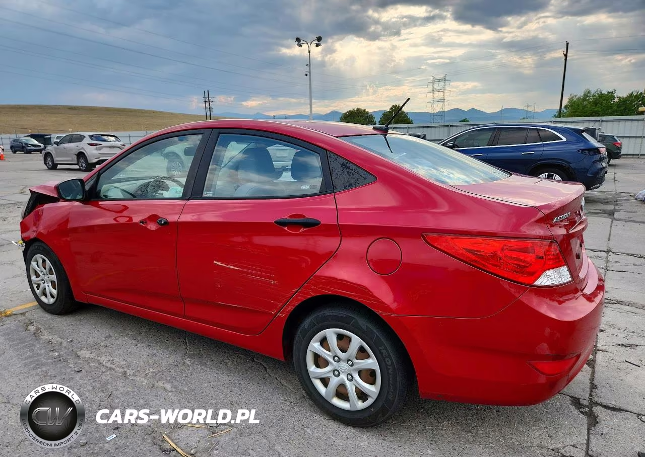2012 Hyundai Accent Gls VIN:KMHCT4AE7CU085143 - 2