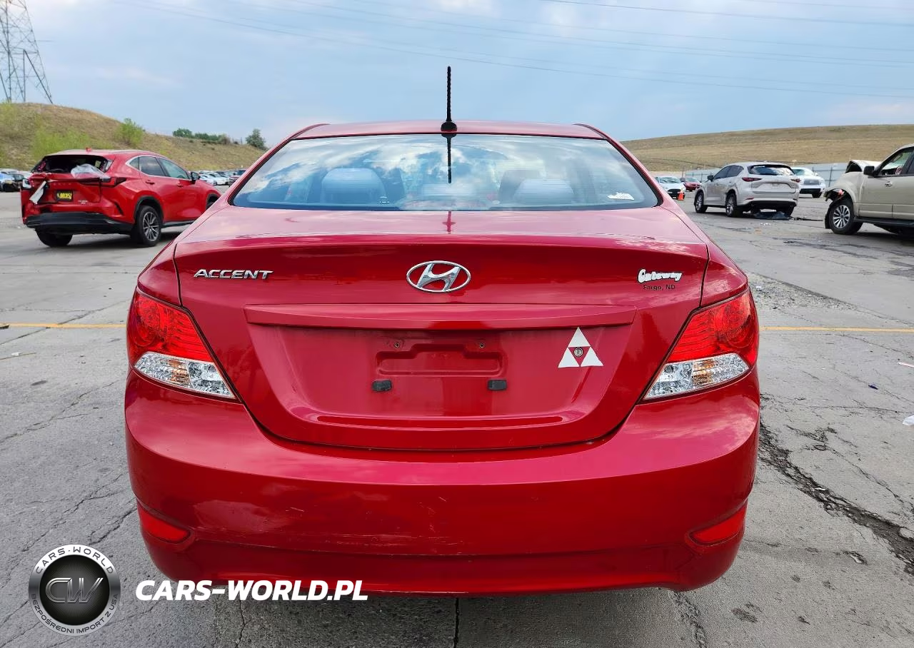 2012 Hyundai Accent Gls VIN:KMHCT4AE7CU085143 - 6