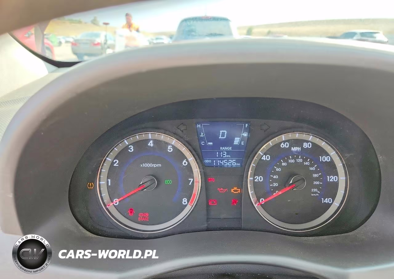 2012 Hyundai Accent Gls VIN:KMHCT4AE7CU085143 - 9