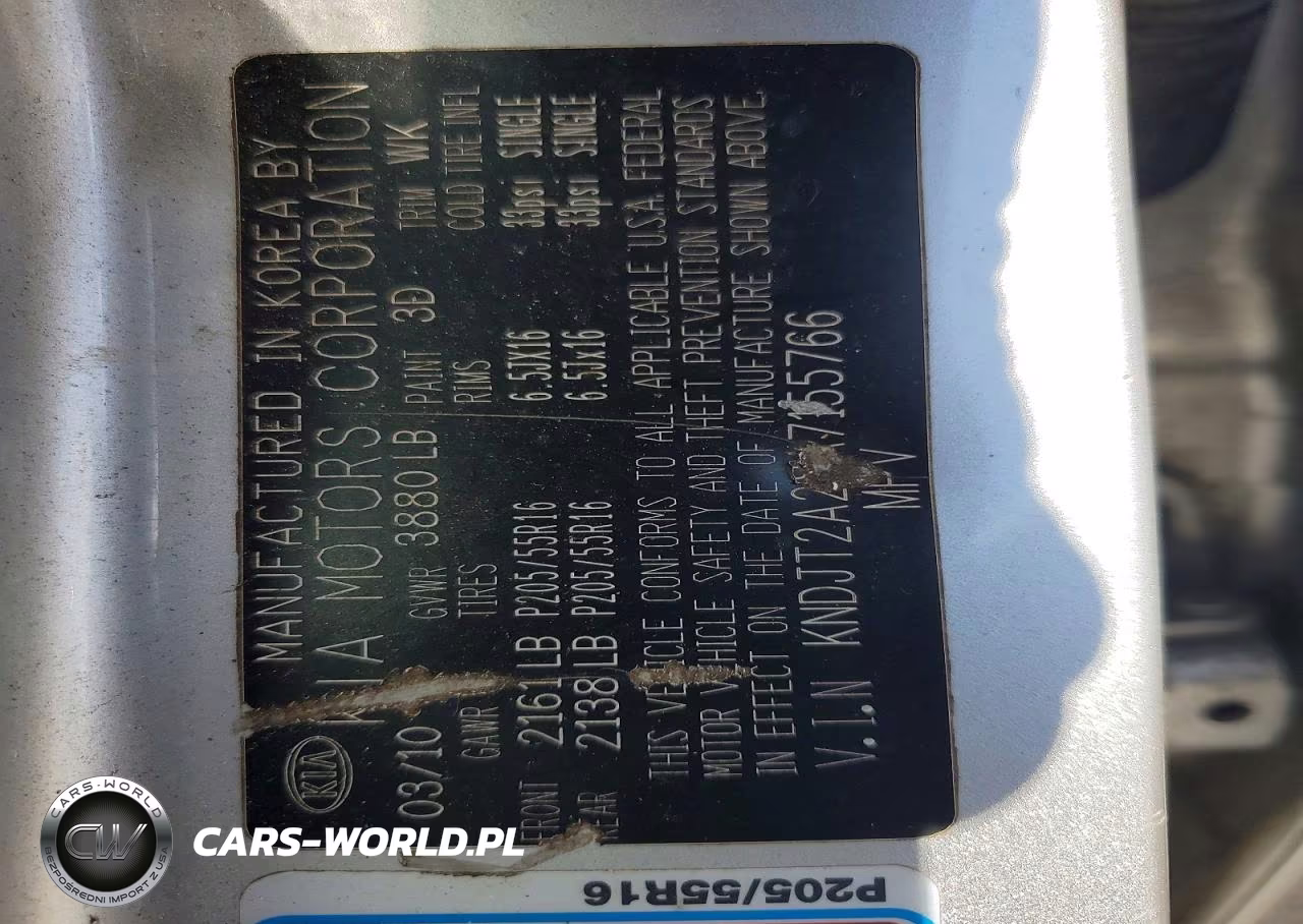 2010 Kia Soul VIN:KNDJT2A28A7155766 - 13
