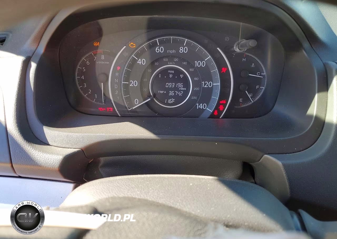 2014 Honda Cr-V Lx VIN:2HKRM3H37EH537583 - 9