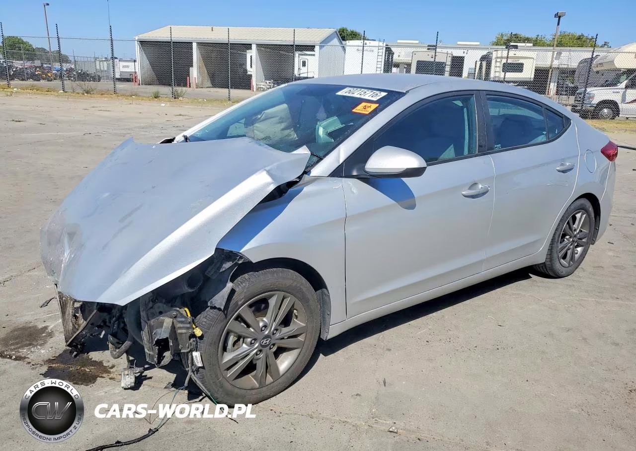 2018 Hyundai Elantra Sel VIN:5NPD84LF8JH214529 - 1