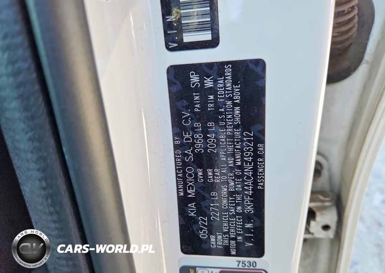 2022 Kia Forte Gt VIN:3KPF44AC4NE493212 - 12