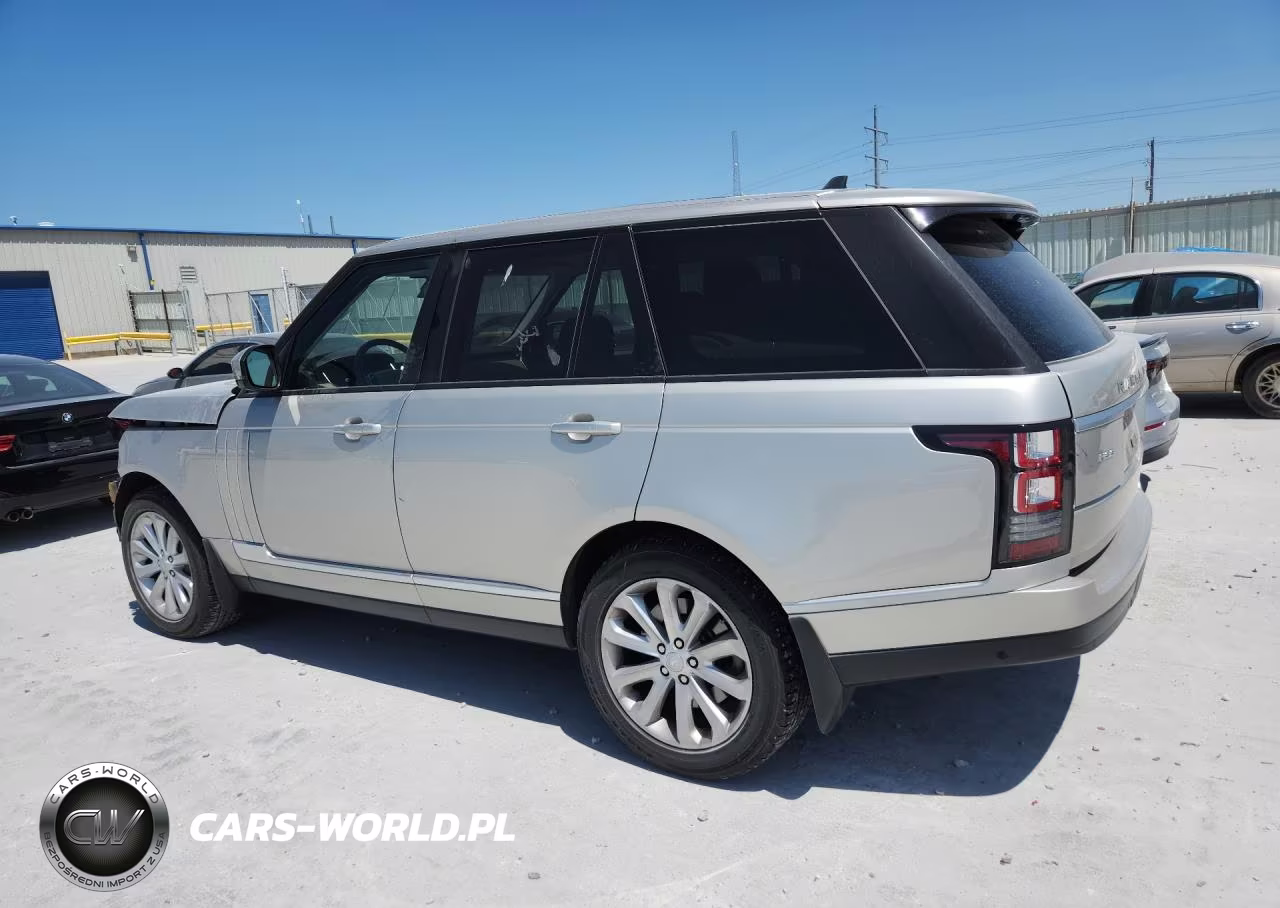 2016 Land Rover Range Rover Hse VIN:SALGS2PF4GA288133 - 2