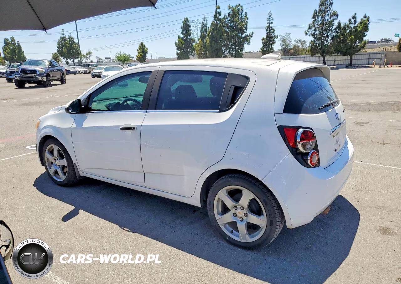 2012 Chevrolet Sonic Ltz VIN:1G1JE6SH2C4151651 - 2