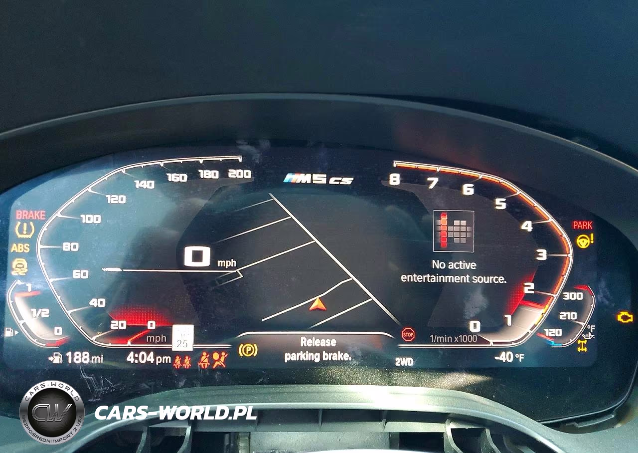 2022 BMW M5 Cs VIN:WBS73CH06NCJ05135 - 9
