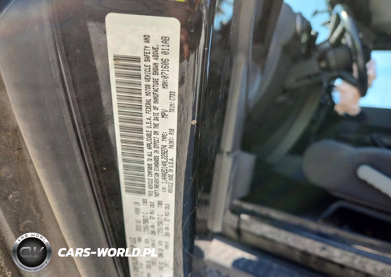 2010 Jeep Wrangler Sport VIN:1J4AA2D14AL229274 - 12