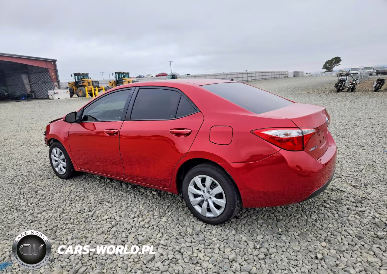 2016 Toyota Corolla Le VIN:5YFBURHE6GP561885 - 2