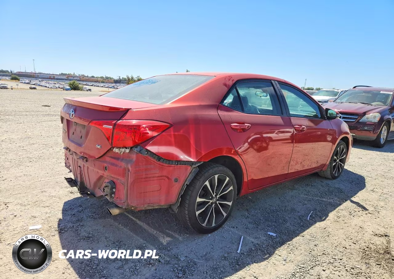 2017 Toyota Corolla Se VIN:5YFBURHE2HP606760 - 3