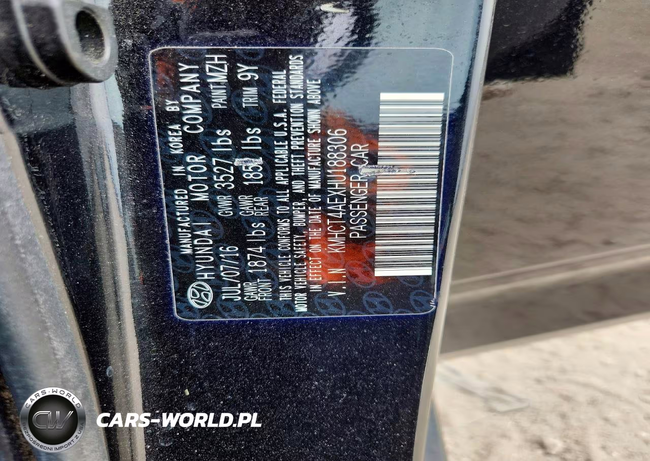 2017 Hyundai Accent Se VIN:KMHCT4AEXHU188306 - 12