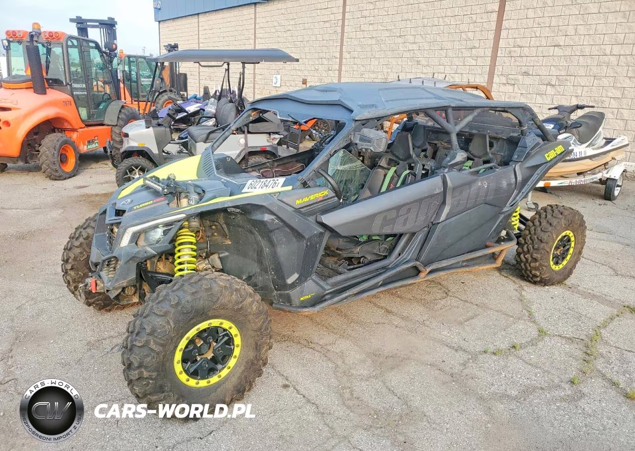 2020 Can-Am Maverick X3 Max X Ds Turbo Rr VIN:3JBVEAV42LK000428 - 2
