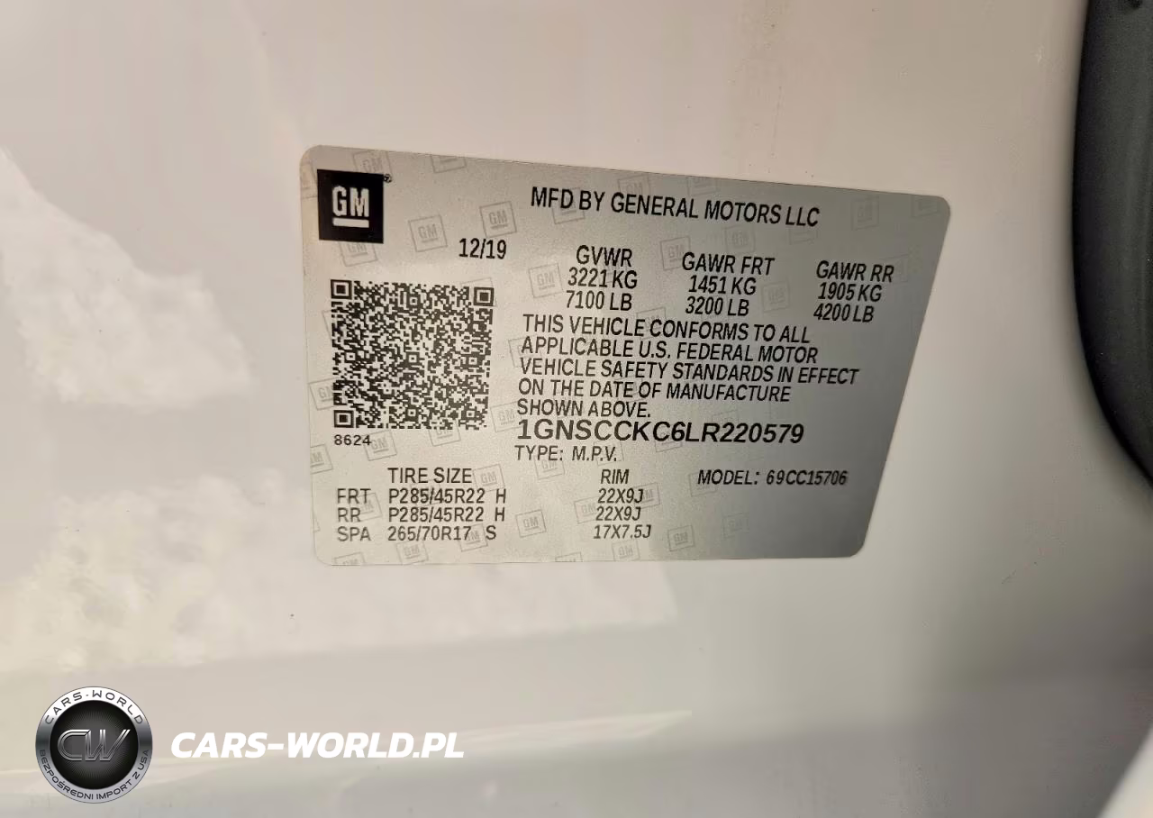 2020 Chevrolet Tahoe C1500 Premier VIN:1GNSCCKC6LR220579 - 14