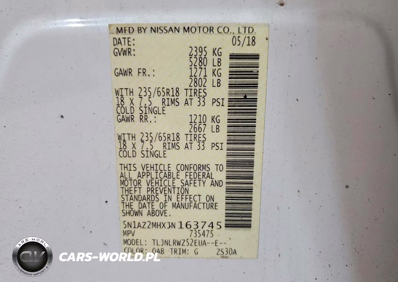 2018 Nissan Murano Sl VIN:5N1AZ2MHXJN163745 - 13