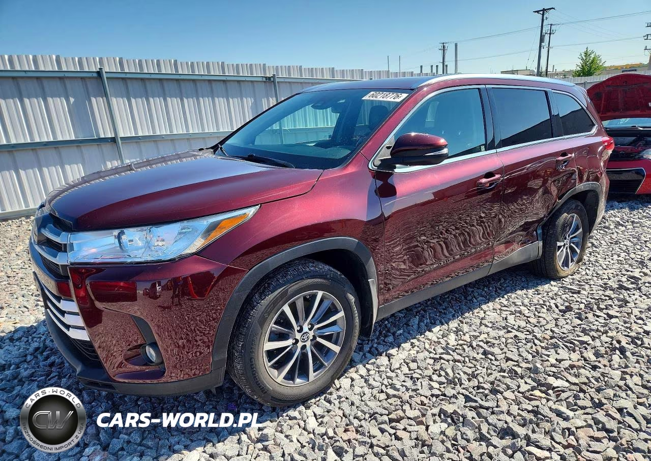 2019 Toyota Highlander Xle – zdjęcie 1 z 13