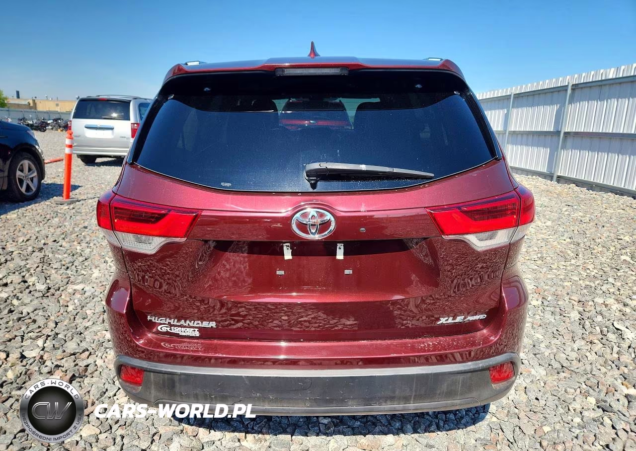 2019 Toyota Highlander Xle VIN:5TDJZRFH4KS970378 - 6