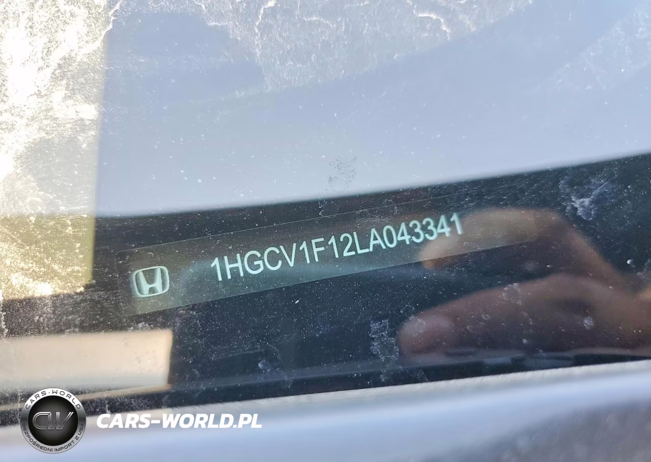 2020 Honda Accord Lx VIN:1HGCV1F12LA043341 - 12