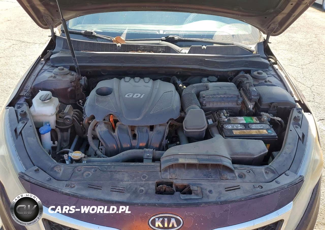 2012 Kia Optima Lx VIN:5XXGM4A70CG086533 - 11