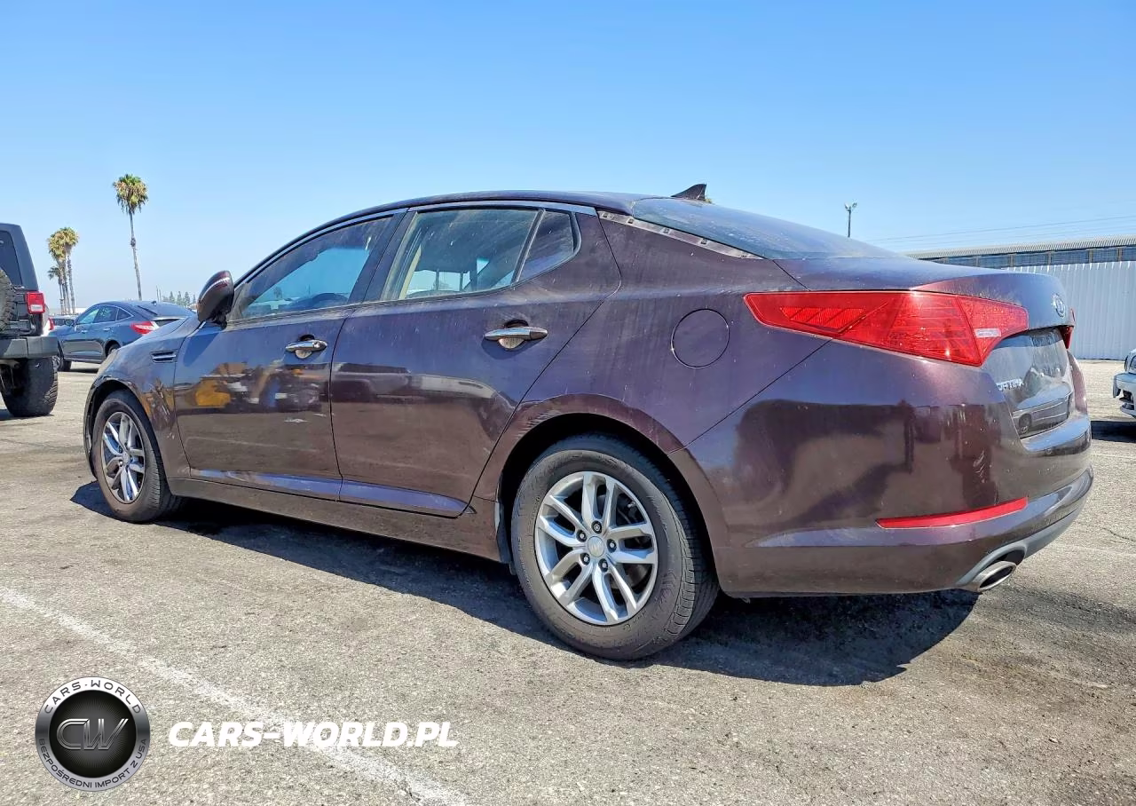 2012 Kia Optima Lx VIN:5XXGM4A70CG086533 - 2
