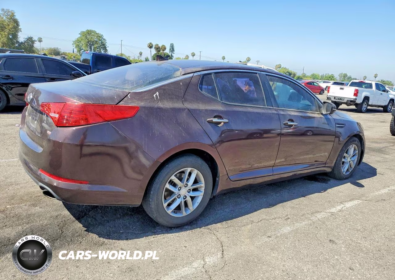 2012 Kia Optima Lx VIN:5XXGM4A70CG086533 - 3