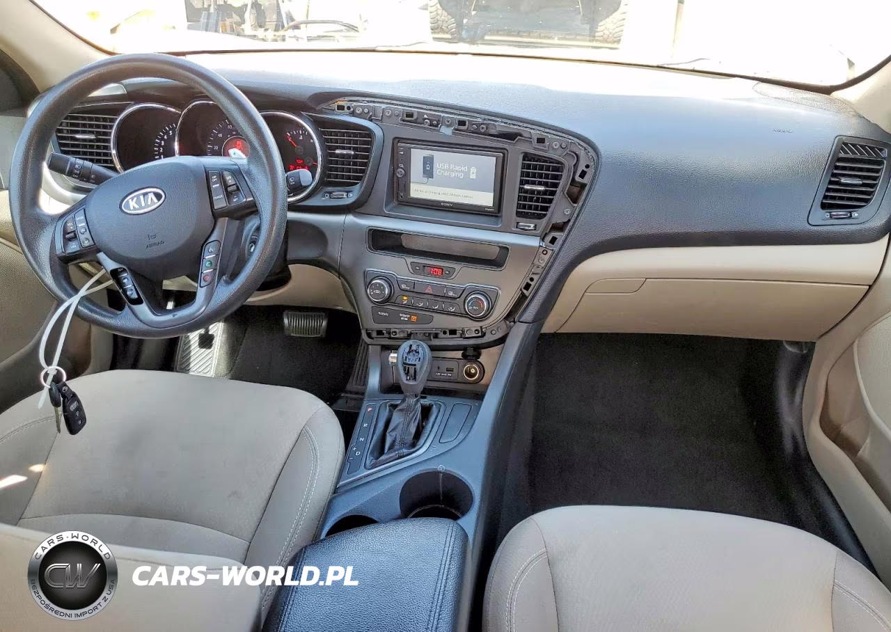 2012 Kia Optima Lx VIN:5XXGM4A70CG086533 - 8