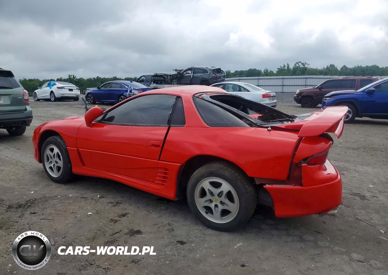 1991 Mitsubishi 3000 Gt Sl VIN:JA3XD64B6MY004772 - 2