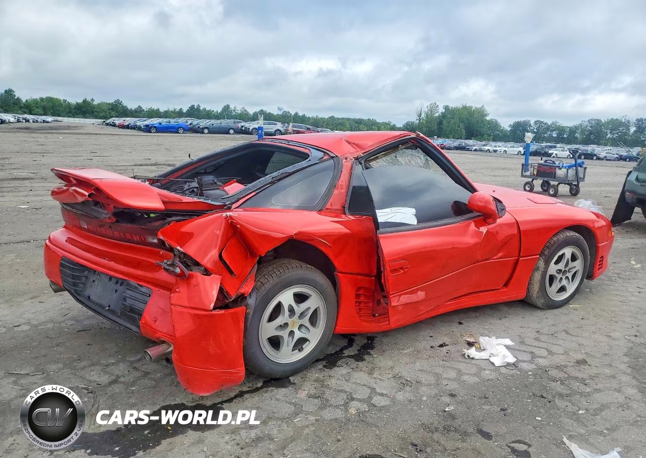 1991 Mitsubishi 3000 Gt Sl VIN:JA3XD64B6MY004772 - 3
