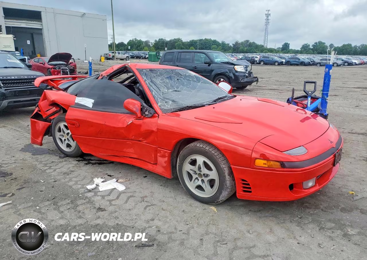 1991 Mitsubishi 3000 Gt Sl VIN:JA3XD64B6MY004772 - 4