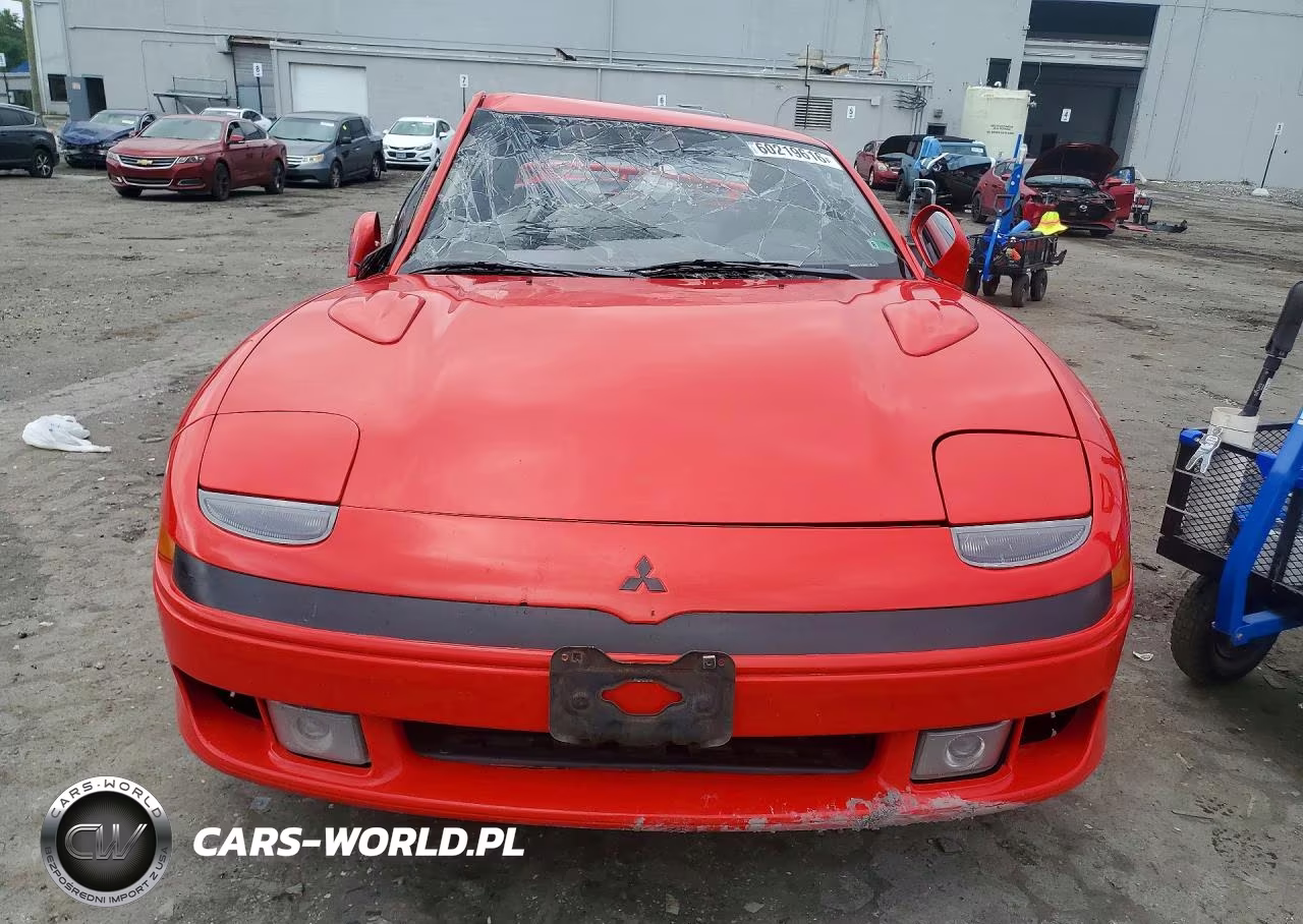 1991 Mitsubishi 3000 Gt Sl VIN:JA3XD64B6MY004772 - 5
