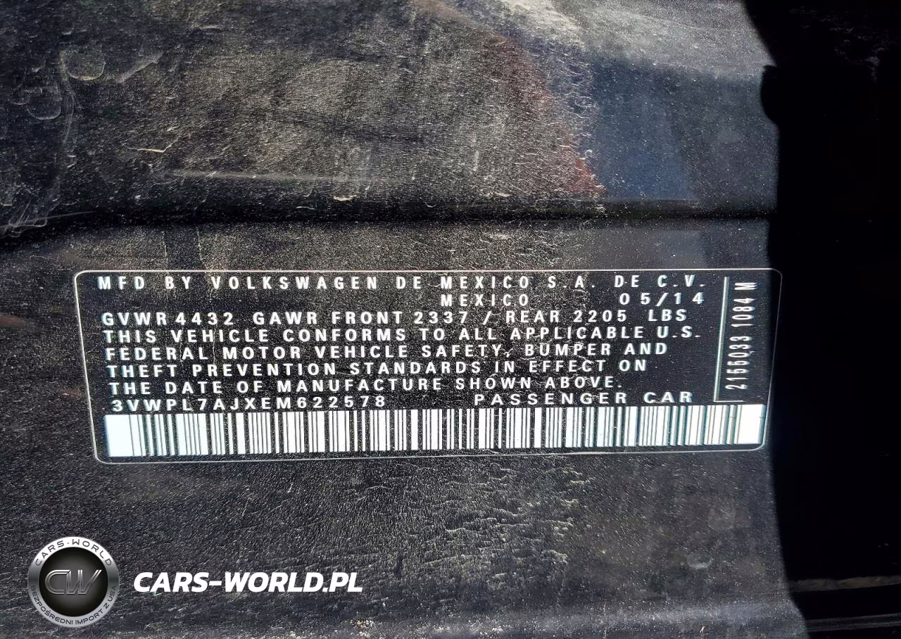 2014 Volkswagen Jetta Tdi VIN:3VWPL7AJXEM622578 - 12