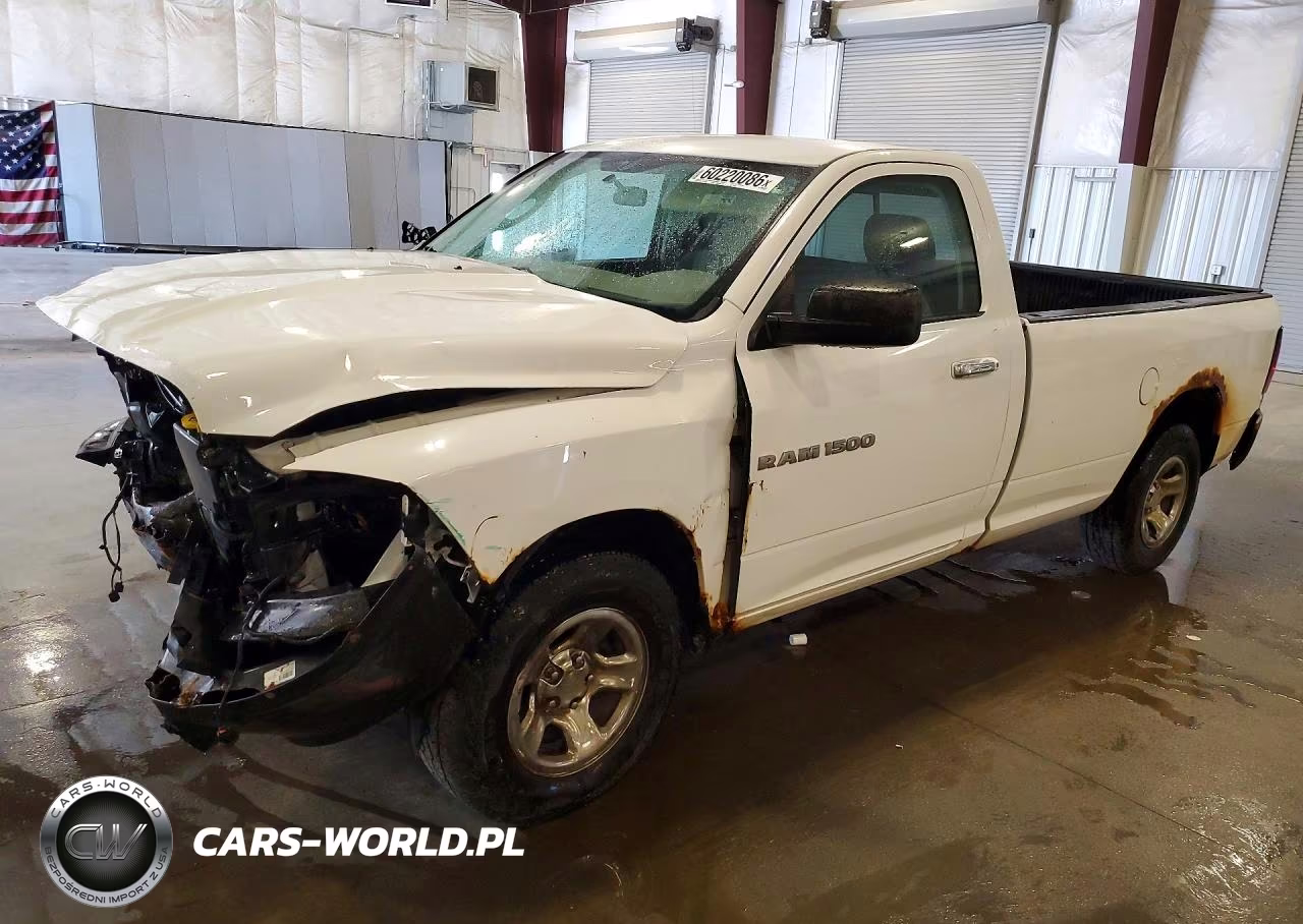 2012 Dodge Ram 1500 Slt VIN:3C6JD7EP4CG116669 - 1