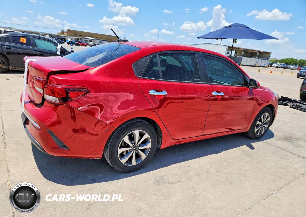 2022 Kia Rio S VIN:3KPA24AD8NE475689 - 3