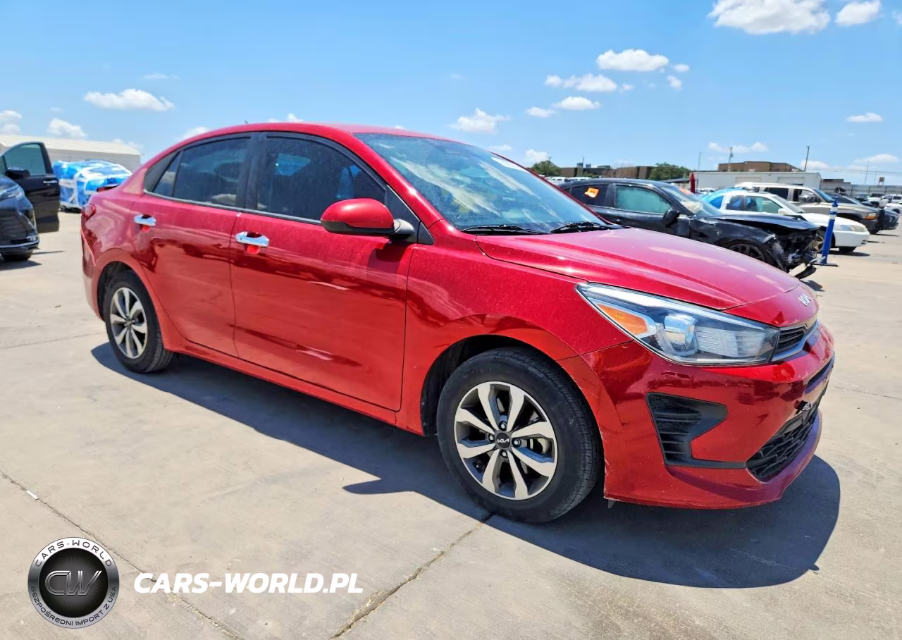 2022 Kia Rio S VIN:3KPA24AD8NE475689 - 4