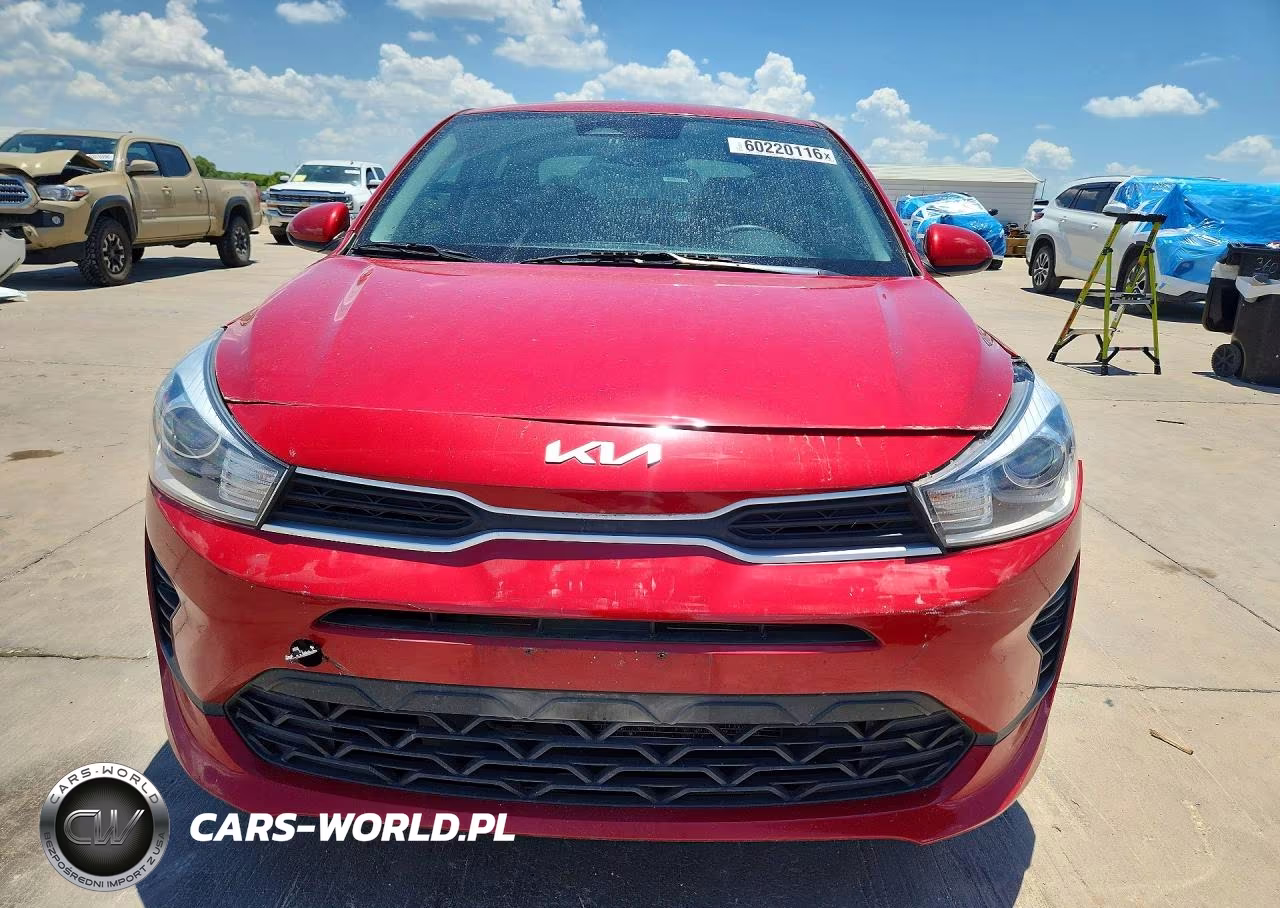 2022 Kia Rio S VIN:3KPA24AD8NE475689 - 5