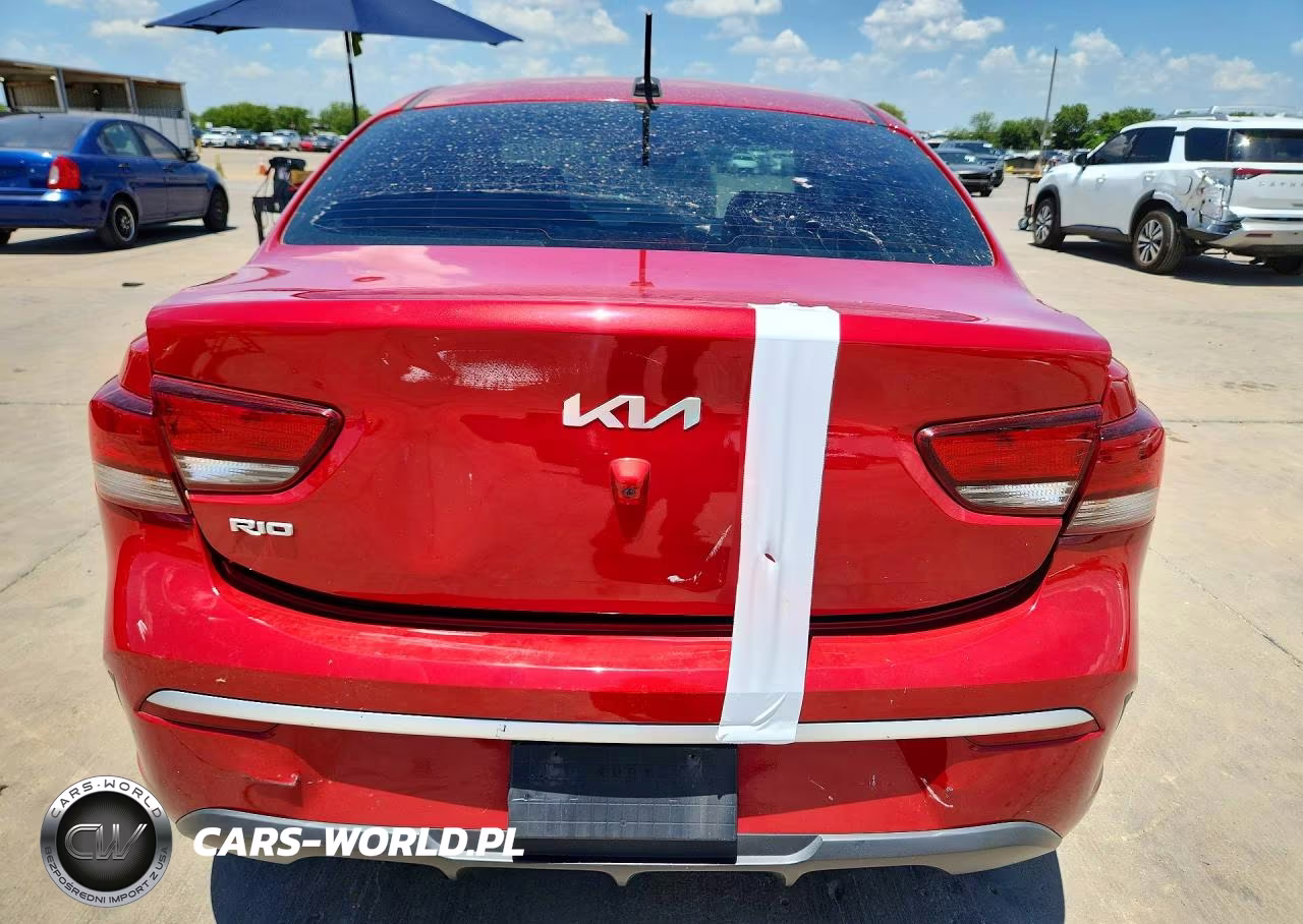 2022 Kia Rio S VIN:3KPA24AD8NE475689 - 6