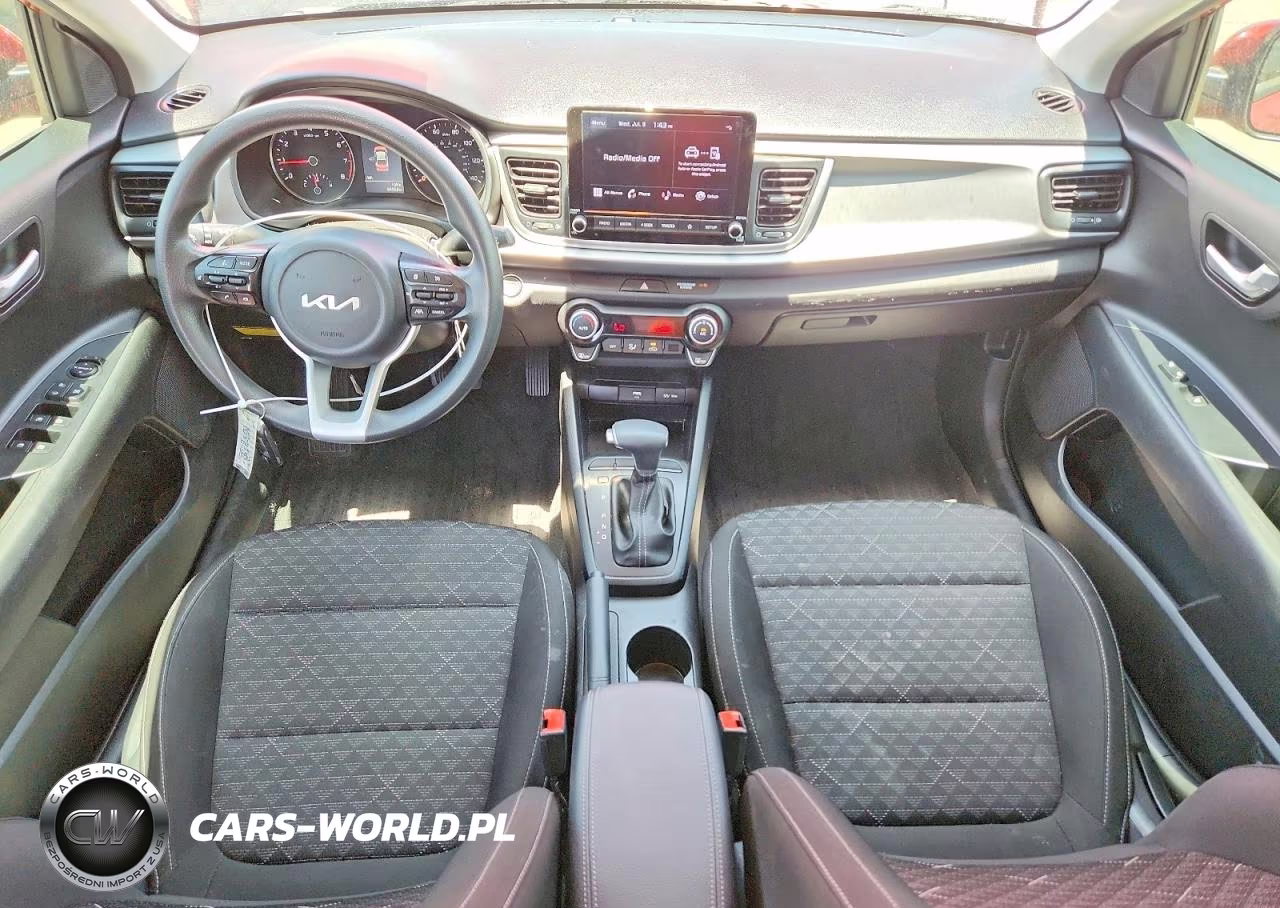 2022 Kia Rio S VIN:3KPA24AD8NE475689 - 8